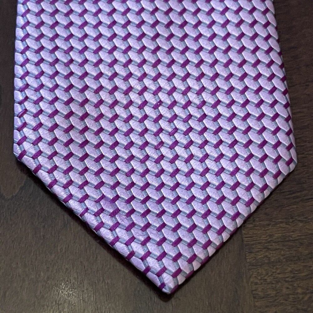 Primark Pink Gray Men’s Neck Tie Made In China
